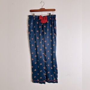 Abercrombie & Fitch Satin Pajama Bottoms Size Medium